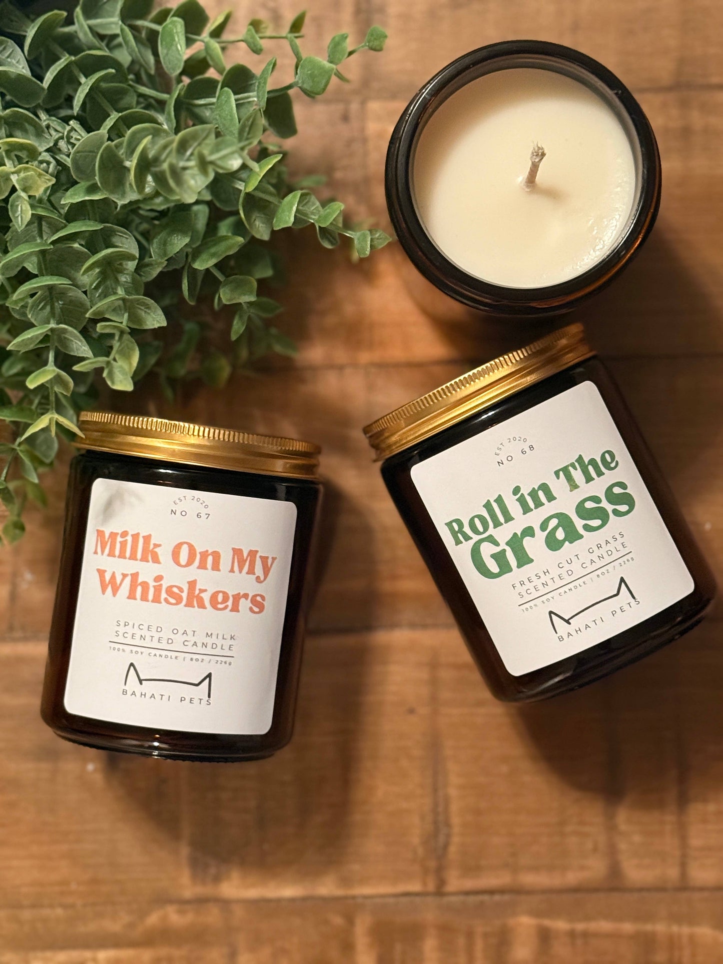 Milk on my Whiskers Candle