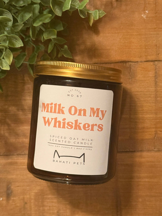Milk on my Whiskers Candle