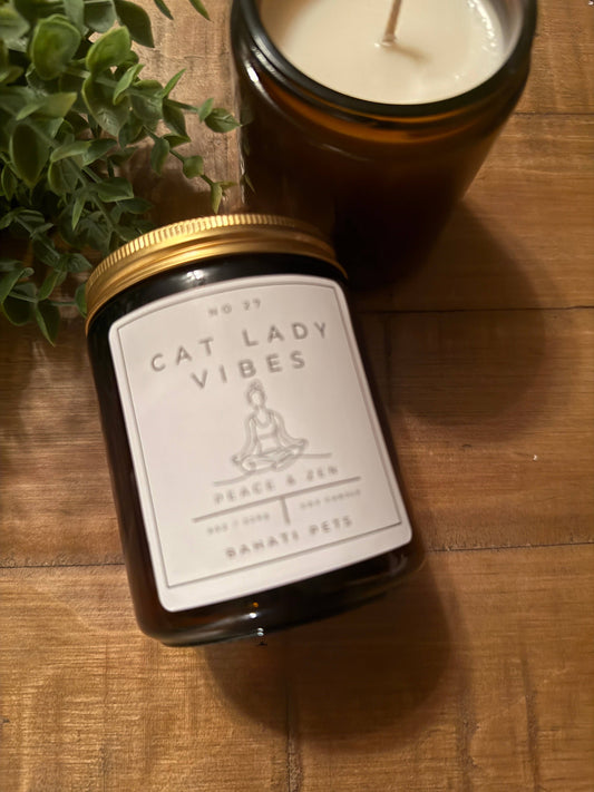Cat Lady Vibes Candle
