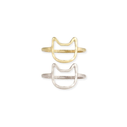 Cat Face Ring