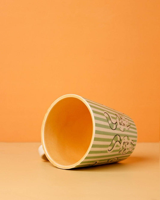 Cat Stripe Coffee Mug