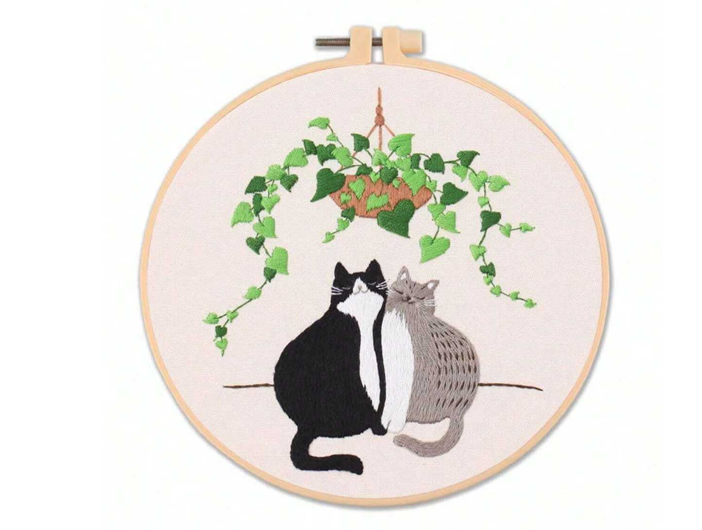 Two Cats Cross Stitch