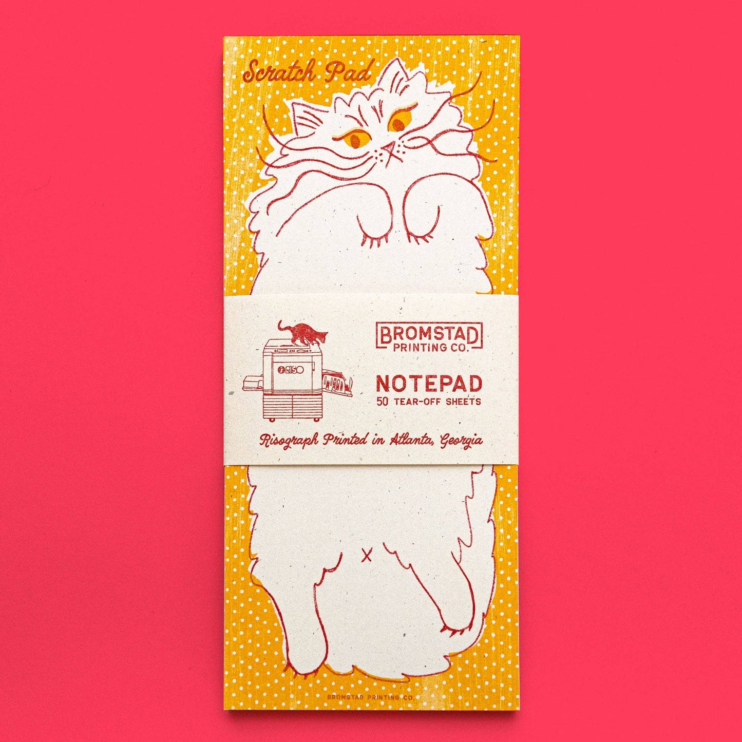 Scratch Pad Cat - Notepad