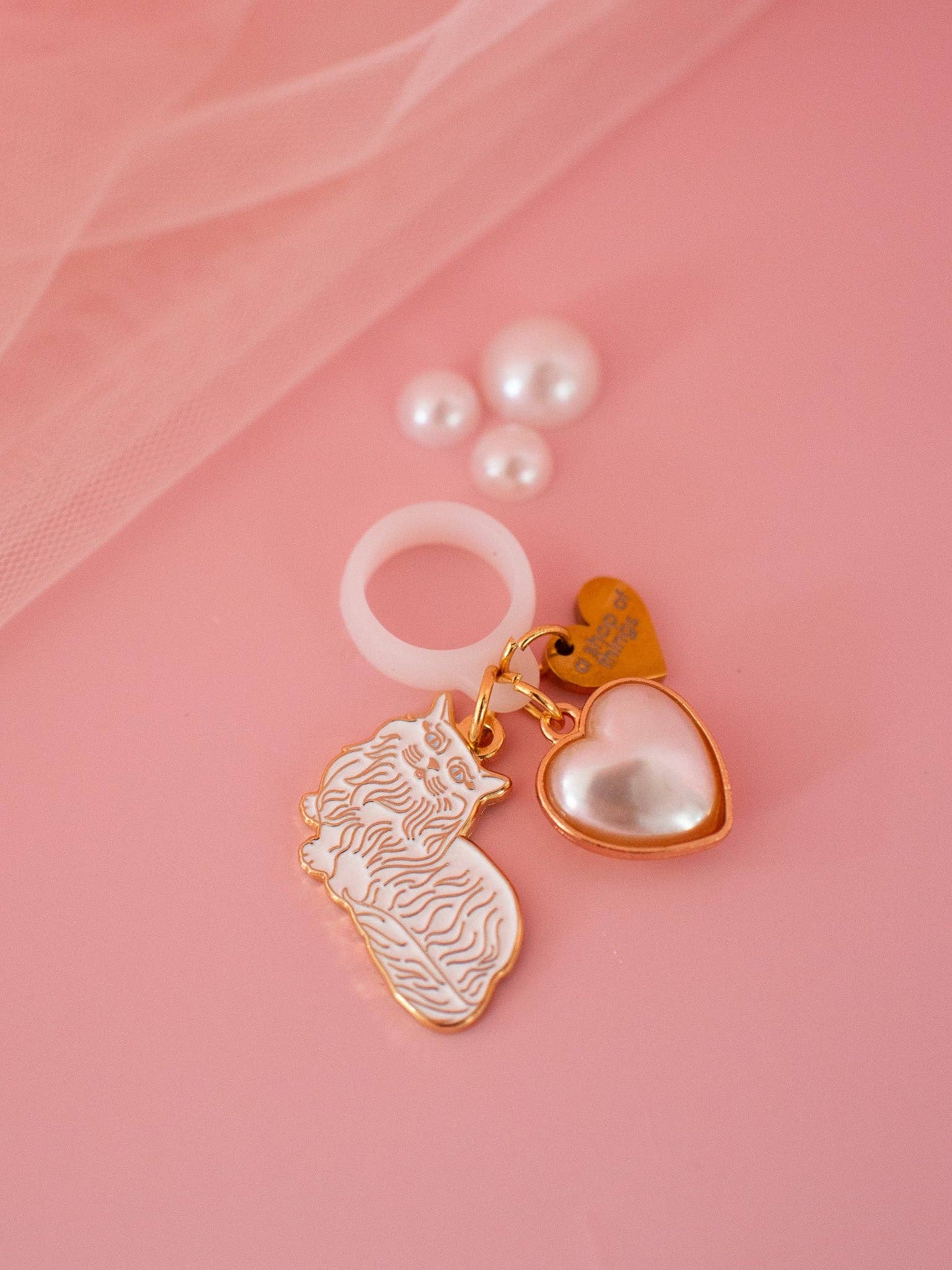 Lip Gloss/Vape Charm- Miss Kitty