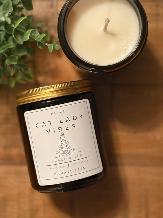Cat Lady Vibes Candle