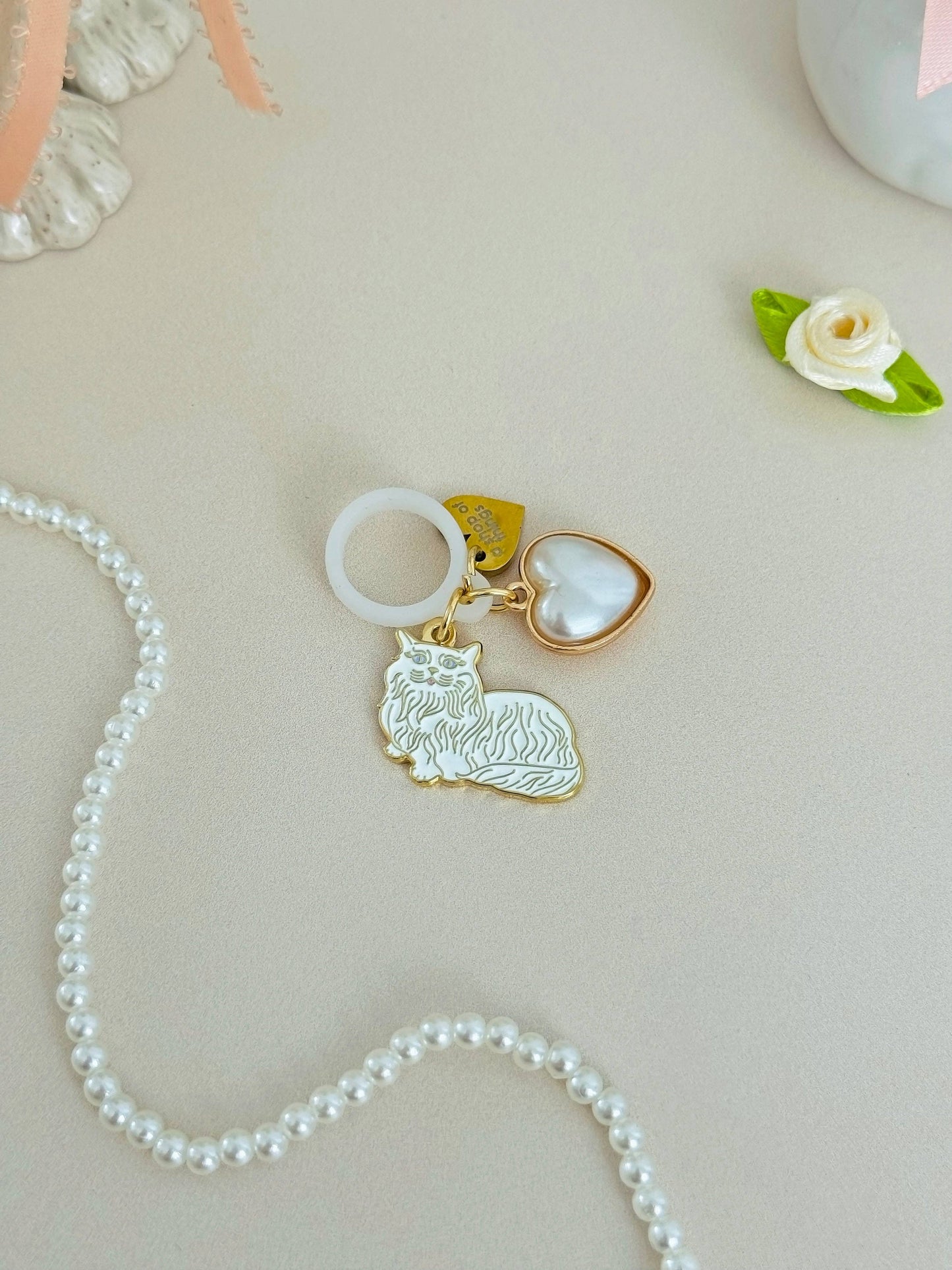 Lip Gloss/Vape Charm- Miss Kitty
