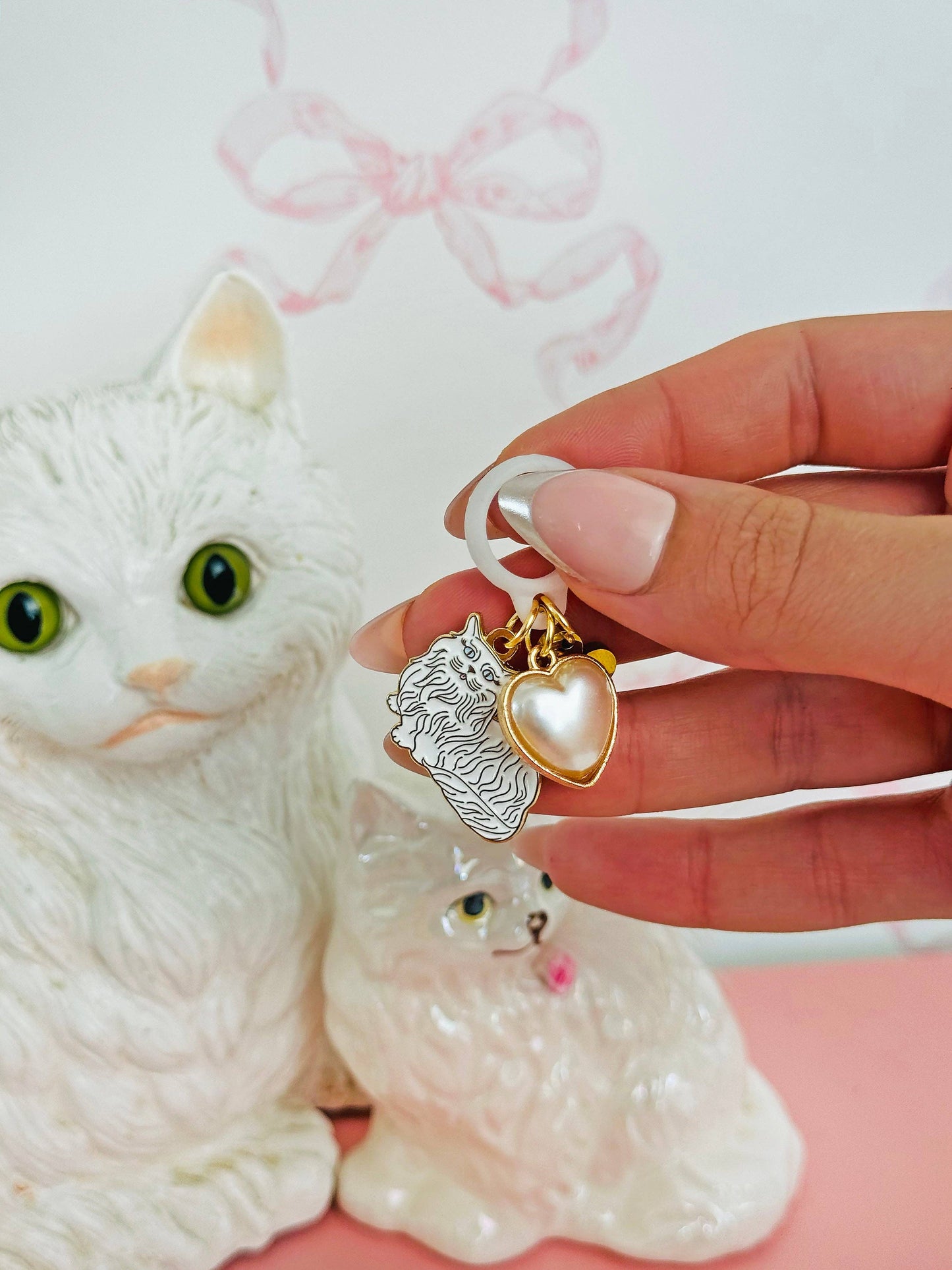 Lip Gloss/Vape Charm- Miss Kitty