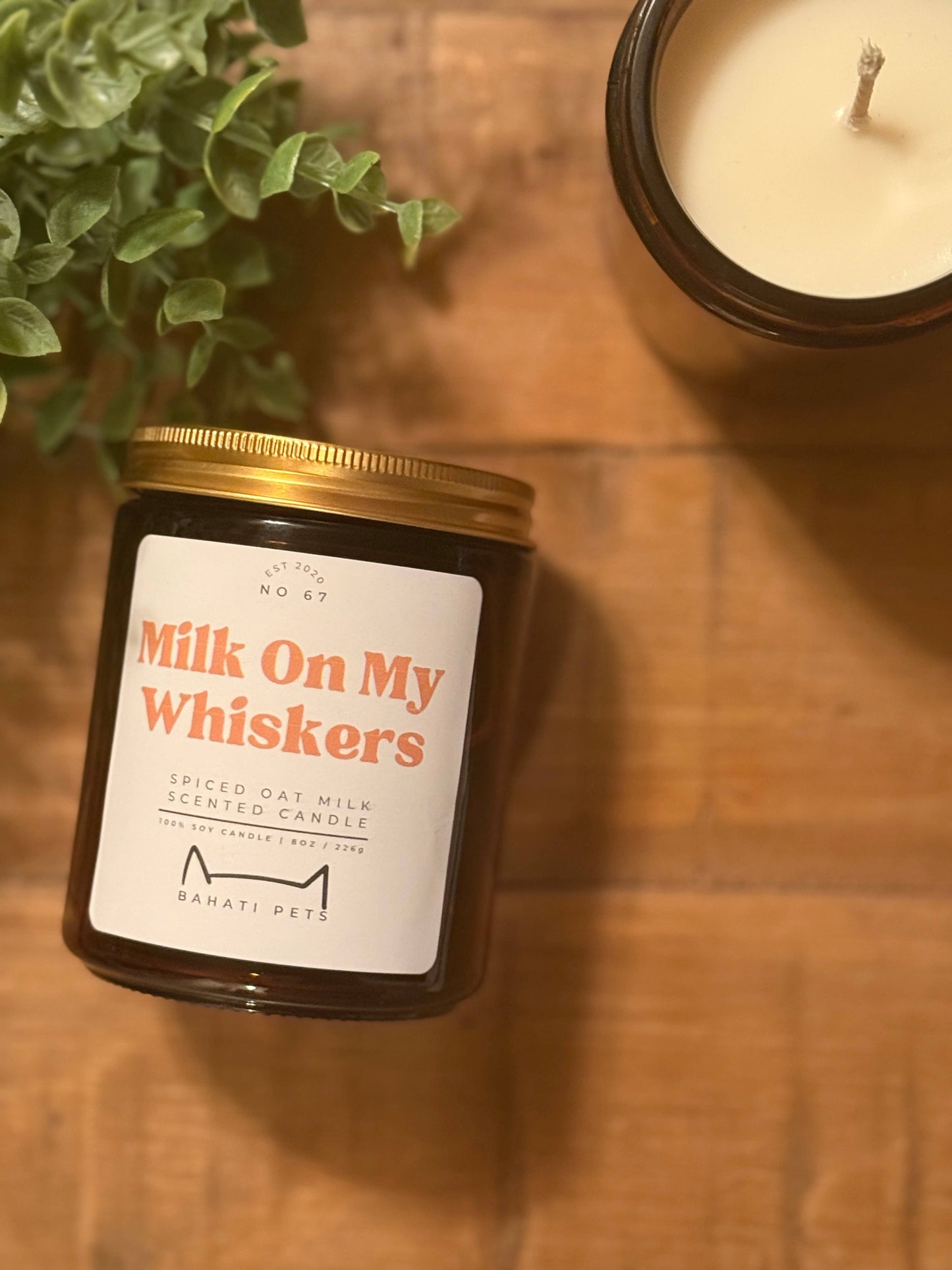 Milk on my Whiskers Candle