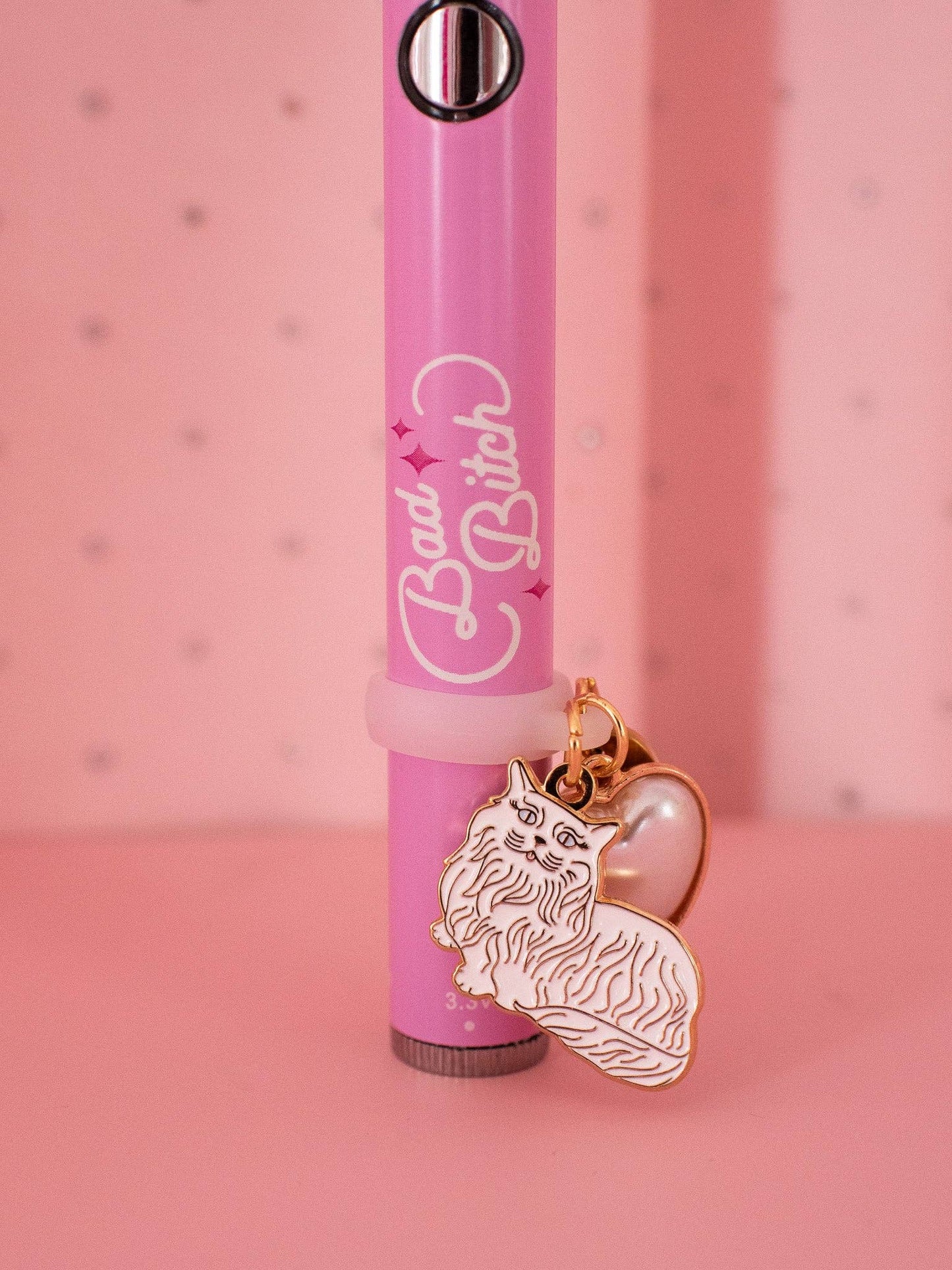 Lip Gloss/Vape Charm- Miss Kitty