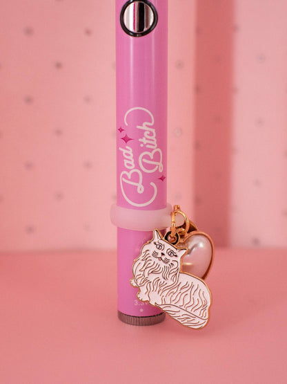 Lip Gloss/Vape Charm- Miss Kitty