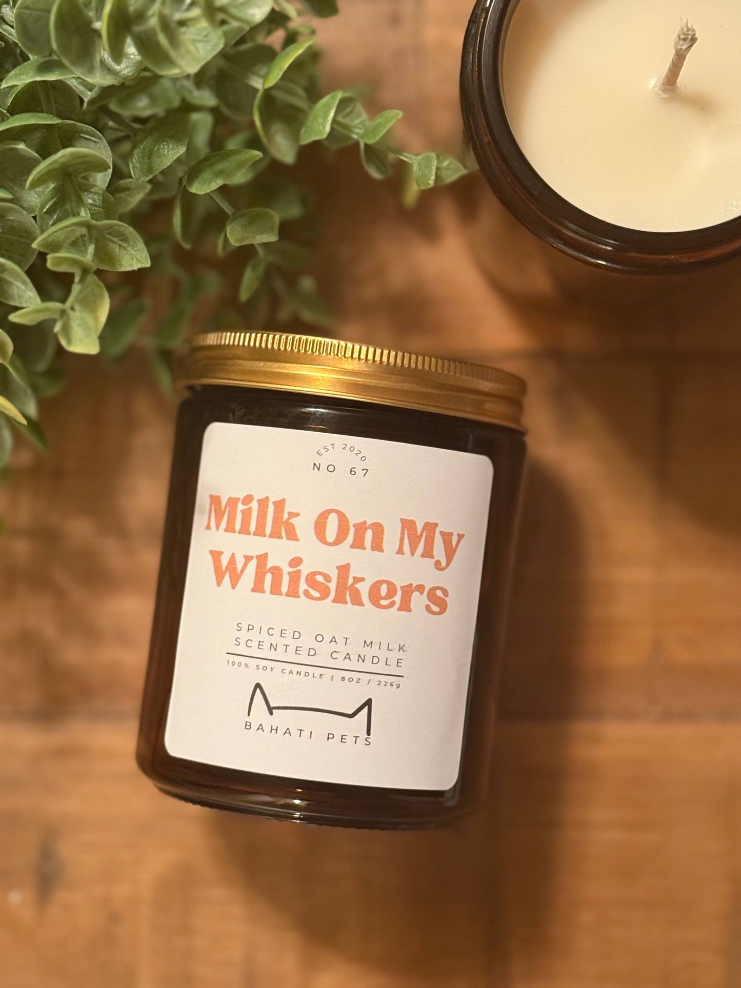 Milk on my Whiskers Candle