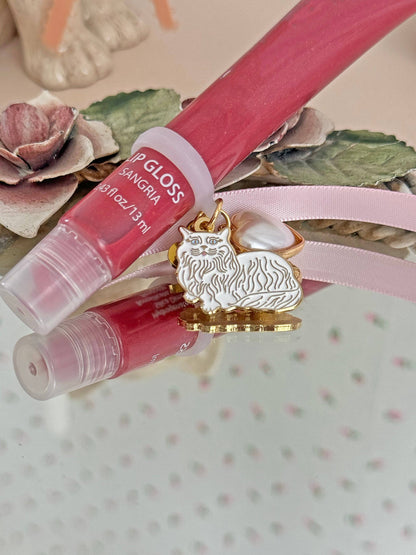 Lip Gloss/Vape Charm- Miss Kitty