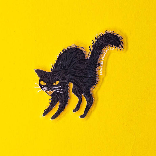 Scaredy Cat Sticker