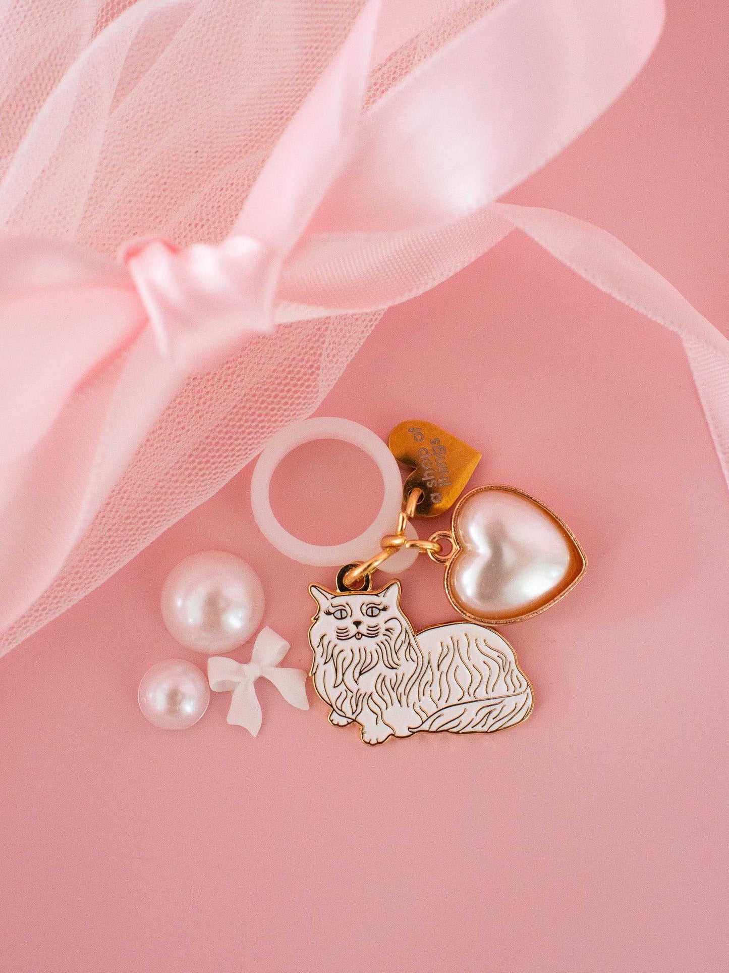 Lip Gloss/Vape Charm- Miss Kitty