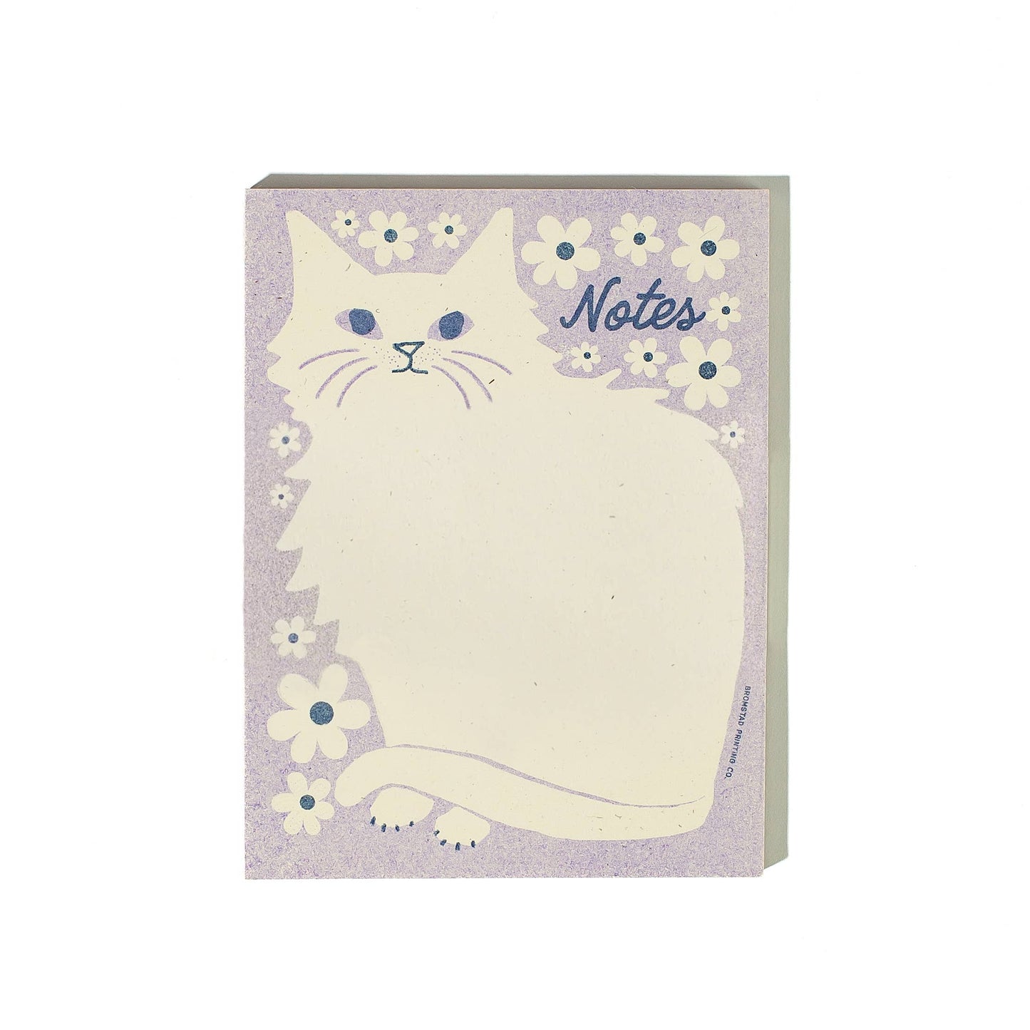 Floral Cat Notepad