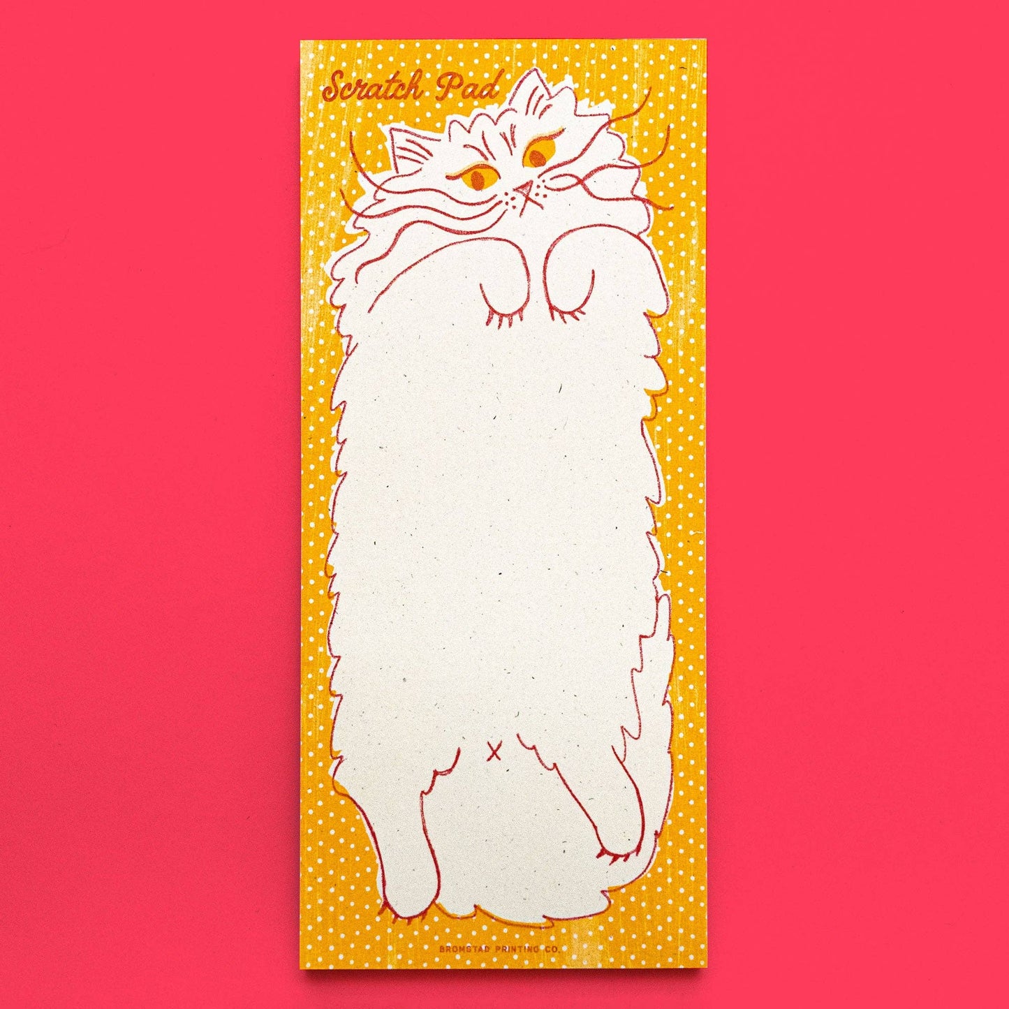 Scratch Pad Cat - Notepad