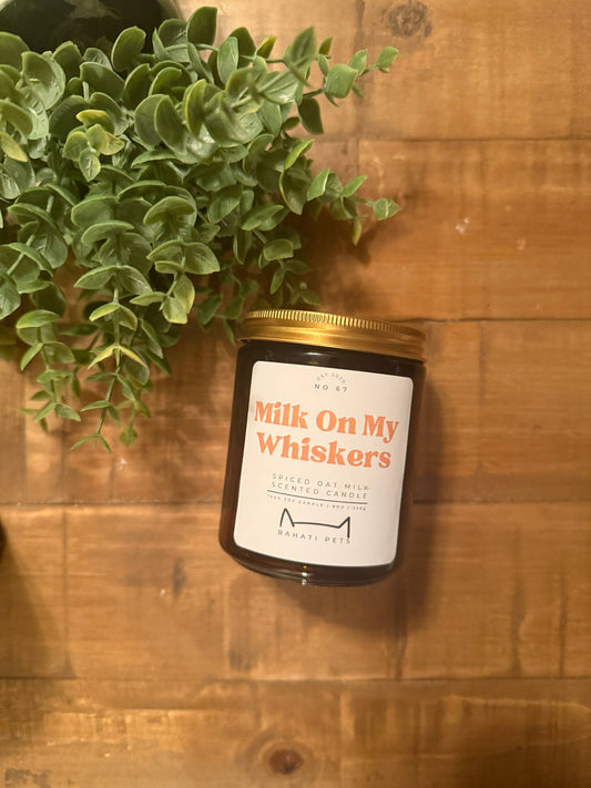 Milk on my Whiskers Candle