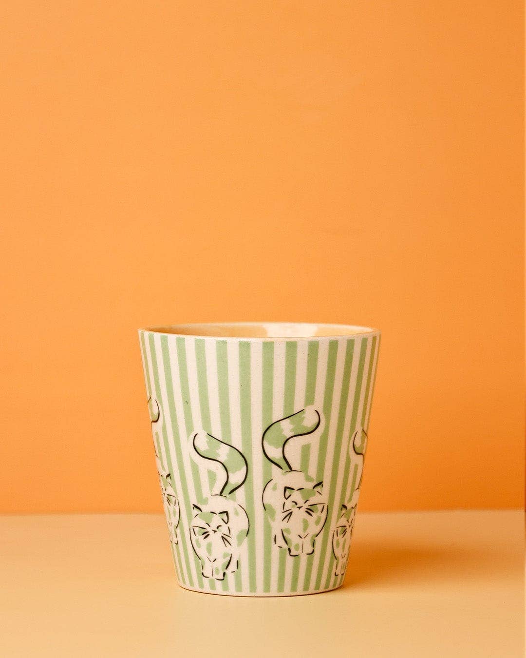 Cat Stripe Coffee Mug