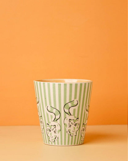 Cat Stripe Coffee Mug