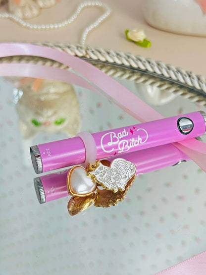 Lip Gloss/Vape Charm- Miss Kitty