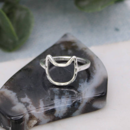 Cat Face Ring
