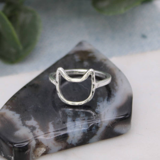 Cat Face Ring